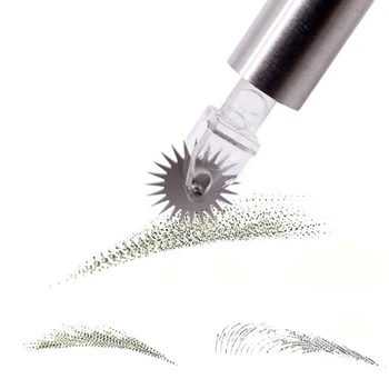 3D Trajna Šminka Tetovaža Tinte za Jednokratnu upotrebu Sigurne Zdrave Alati Vez za Tetovaže Ručno Pen Igle Za Микроблейдинга Za Obrve