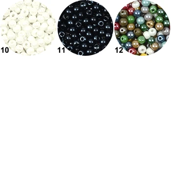 4 mm Češke Staklene Perle, Perle Промасленные Staklene Perle Za Izradu nakita DIY Šarm Dječji Narukvica i Ogrlica Naušnice Pribor
