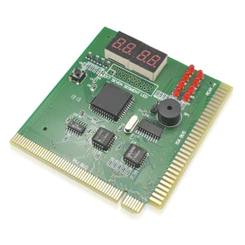 4-znamenkasti LCD-zaslon Analizator PC Dijagnostički Tester Matične ploče Poštanske karte s led indikatorom za naknade ISA, PCI Bus Mian