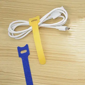 50 kom. Udaljiti vezice u boji plastike za Višekratnu upotrebu vezice 15*1,2 cm Šarene Računalni Kablovi za prijenos podataka Energetski Vezice