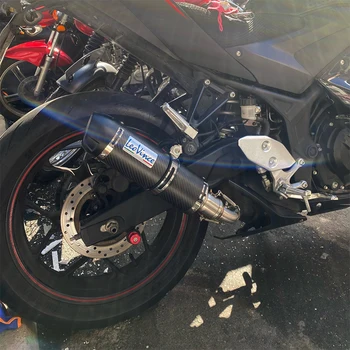 51 mm Svestran Motocikl Prigušivač ispušnih plinova od karbonskih vlakana s DB Killer E-MARK Escape za Yamaha YZF R6 R15 FZ6N BK400 Z1000 gsxr