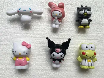 6 kom./compl. Kawai Ringtone Куроми Kitty Lik Anime Crtani Lik Slatka Lutka Model Igračke Za djevojčice Poklon za Rođendan