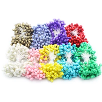 70шт 5 mm multi-boji mogućnosti dvostruke stopice bisera cvjetni prašnicima za rukotvorina i dekoracije torte C1302