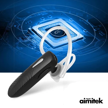 Aimitek Mini Bluetooth Slušalice Male Sportske Bežične Slušalice Slušalice Posao-Slušalica S Mikrofonom za telefoniranje bez korištenja ruku za Mobilni Telefon