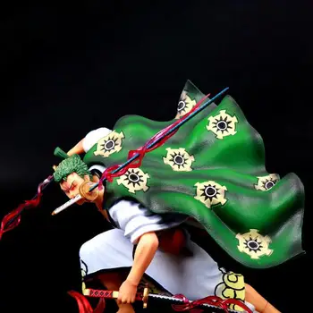 Anime GK Čvrsta Figura Ророноа Zoro Wao Zemlja Akustička Rezonancija Kimono Figurica Zbirka Model Igračke 31 cm