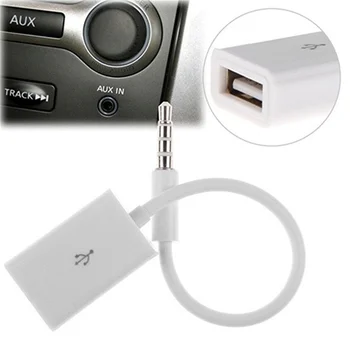 Automobili Pribor za suv MP3 3,5 mm AUX Priključak Audio Priključak Za Povezivanje na USB 2.0 Ženski Kabel-pretvarač Kabel AUX Priključak Kabela