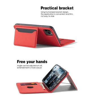 Ažurirajte Izmjenjivi Kožni novčanik za Samsung S21 Ultra S20FE S20 Plus Džep sjedalo za kartice Samsung Galaxy A12 A32 A42 A52 A72