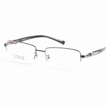 BETSION Muške Naočale iz čistog titana Optički okvira za naočale, sunčane Naočale na recept Kratkovidnost Optički