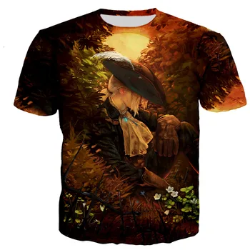 Bloodborne Dama Maria majica za muškarce i za žene majice s 3D ispis Svakodnevne majice u stilu Харадзюку Ulica odjeća Majice