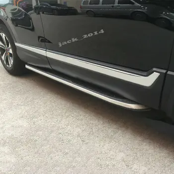 Bočne letvice vrata od nehrđajućeg čelika ploča, pogodna za 2017 2018 2019 Honda CRV