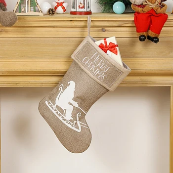 Božićne Čarape Rotirajući torba 19