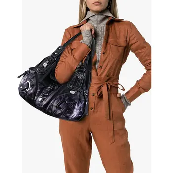 Brand Angelkiss, obojena u boju kravate, Ženska torba od umjetne kože od umjetne kože, Jedinstvenu moderan Prostrana Soft Krupan i ekološka