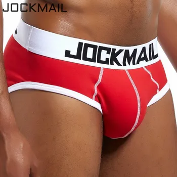 Brand JOCKMAIL Muško Donje rublje Bikini Pamuk Klasične osnove Seksualne muške gaćice U Ispupčen Calzoncillos Hombre Cueca Muške gaćice za homoseksualce
