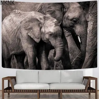 Brand NKNK Tapiserija s slon Home Tapiserija za ljubimce Ljubavni tepih Zidni Kućni šator Mandala Zidni Mandala Hipi Novi