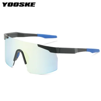 Brand YOOSKE Sportske Muške Sunčane naočale 2021 Sijamski Prevelike Sunčane naočale Muški Bicikl Naočale za jahanje, Biciklističke Naočale UV400