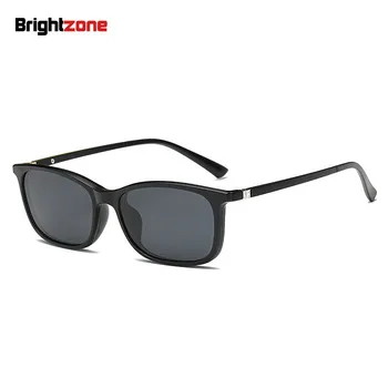 Brightzone Vrlo Jednostavan TR-90 Magnet s Клипсой Polarized Siva 3D naočale za noćnu vožnju Muške, Ženske Naočale za kratkovidnost Optički okvira
