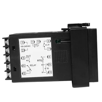 Celzijusa Ulaz s kratkim kućištem PT100 K Термопара Digitalni PID regulator Temperature SSR Relejni Izlaz za grijanje, s alarmom MC101