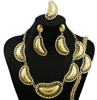 CJ637 ženski zlatni nakit kit modni ogrlica donje smještaj za mladence veliki nakit ogrlica nova moda velike nakit veleprodaja