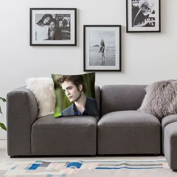 Cool Robert Pattinson Trg Jastučnicu Home Dekor 3D Obostrani Ispis Jastučnicu za Dnevni boravak