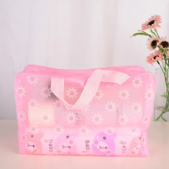 Creative je Proziran Vodootporne косметичка Prijenosni Putnu torbu za pranje Kupaonice Torba za pohranu Alata za šminkanje