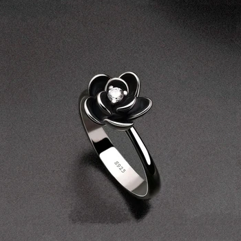 Cvjetni prsten Žensko Vjenčano prstenje Modni nakit pribor 2019 Nakit za ruke Ženske Darove za zabave Prstenje Nakit za žene