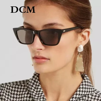DCM Trendy sunčane naočale s кошачьим okom Berba ženski Luksuzni Sunčane naočale Ženski brand Oculos De Sol Feminino UV400