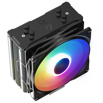 DEEPCOOL GAMMAXX 400K/XT 4 bakrene cijevi Procesor hladnjak zraka za hlađenje 120 mm 4-pinski PWM Шестицветный led tihi ventilator Intel LGA1200 AMD AM4