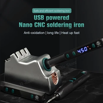 DES 68TE Nano CNC Električna Lemilica USB Antistatički Intelektualni Grijanje i Spavanje aparat za varenje Alat sa Konstantnom Temperaturom