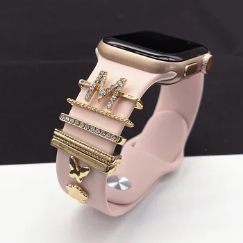 DIY Pribor za Apple Watch 6 Silikonska Narukvica Metalna za Apple Watch Remen Ukras za Samsung Galaxy Watch Silikonski Remen