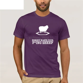 Dizajn Stil Nova Moda Rukava Muška T-Shirt Doseljenici Katana, Usamljena Ovca (Muška) Muška T-Shirt Majica Muška S Okruglog Izreza