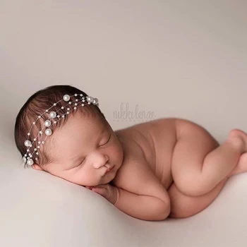 Djevojka Princeza Cvijet Povez Za Glavu Novorođenče Rekvizite Za snimanje fotografija Pribor za Ručni Rad Kape Za kosu šlem Bebe Photoshoot