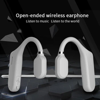 DYY-5 Bežične Slušalice s Koštane Vodljivosti Bluetooth Hands-free Slušalice su Udobne Odjeće Vanjski Ušni Kuka s mikrofonom za Sport Trčanje