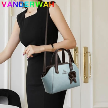 Elegantne torbe s gornjom ručkom Luksuzna Dizajnersku torbu preko ramena preko ramena za žene 2021 Vintage torba-instant messenger Torbe Velikog Kapaciteta