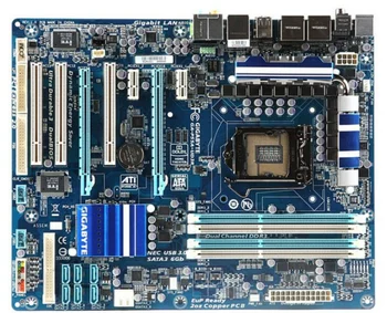 GA-P55A-UD3R izvorna matična ploča LGA 1156 DDR3 16gb za procesor I5 I7-P55A-UD3R P55 se koristi za desktop matične ploče
