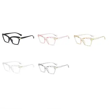 Geometrijski Naočale Ženske Trg Blokiranje Naočale Naočale za mačji očiju računala Naočale Naočale Za Čitanje Optičkih Naočala