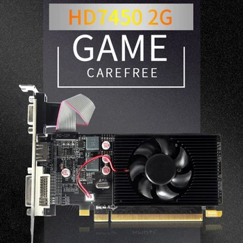 Grafička kartica za hd7450 2 GB GDDR3 Luka Zaslona PCI-E 2.0 64-bitne Igre Grafička kartica