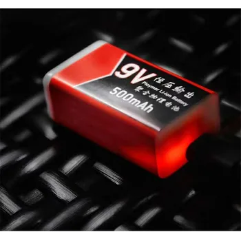GTF 9 USB Punjiva litij baterija 500 mah litij-polimer Baterija za Dmm Mikrofon Igračka daljinski Upravljač Izravna dostava