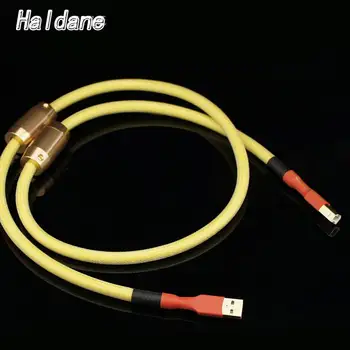 Haldane HIFI 4N Crveni Bakar Посеребренный USB DAC A-B Digitalna USB 2.0 Tip A - B Muški DIY Audio