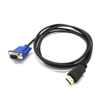 HDMI je kompatibilan sa VGA HD Pretvarač Kabel, Audio Kabel D-SUB Muški grafičku karticu Kabel Kabel za HDTV, PC Monitor Računala Za TV