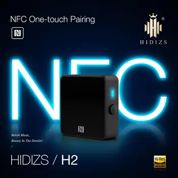 Hidizs H2 Bez gubitaka Bluetooth 5.0 Prijamnik za Bežičnu 3,5 mm AUX Priključak ac Adapter za NFC Dual Certified visokih performansi pojačalo Prijemnik