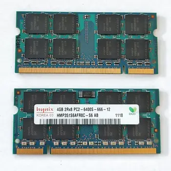Hynix RAM DDR2 4 GB/2 GB 800 Mhz Memorija za laptop DDR2 2RX8 PC2-6400S-666-12 SODIMM 4 GB 800 Mhz 1,8 2 GB 800 Mhz