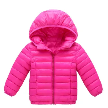 Jesensko-zimske bebe dolje jakne s kapuljačom za djevojčice Ravnici topli dječji dolje jakne za dječake 4 6 8 6 10 12 godina odjeća