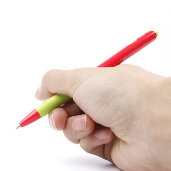 JESJELIU 4 kom. / compl. plastična kemijska olovka crvena crna plava prozirna kemijska olovka - 0,7 mm savjet / casual boja