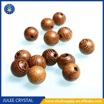 JuleeCrystal 8 mm Okrugle Perle Od Prirodnog Drveta Sandalovo Drvo Palisandr Slobodan Drvene Perle