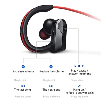 K98 Bežične Slušalice Bluetooth Stereo Subwoofer Slušalice Buke Sportski Vodootporne Slušalice Za Trčanje S Mikrofonom