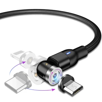 Kabel za prijenos podataka mobilnog telefona 1-2 m za Samsung Xiaomi iPhone 3a Kabel za Brzo Punjenje USB Type-C Micro Plug Kabel za punjenje Android Uređaja