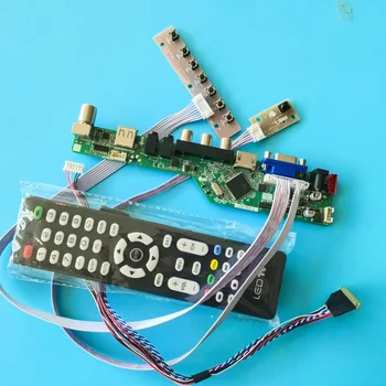 Kit za LP156WH2(TL)(BA) daljinski upravljač, VGA LCD zaslon LED 1366 X 768 TV AV-ploča HDMI kompatibilan USB 15,6