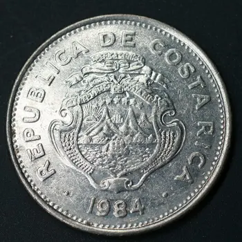 Kostarika 2 centa Američke Kovanice Originalna Rijetke kovanice Spomen-izdanje Trenutno