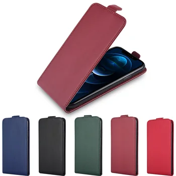 Kožna flip torbica za Xiaomi Redmi 10 9C NFC 8A 9A 7A 6A Redmi Note 10S 9S 10 9 8 8T 7 6 5 POCO X3 NFC M3 Pro C31 Vertikalne sjedalo