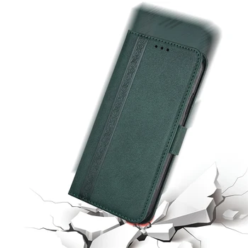 Luksuzna kožna torbica-novčanik s gornjim poklopcem za Huawei Y7p ART-L28, ART-L29 6,39